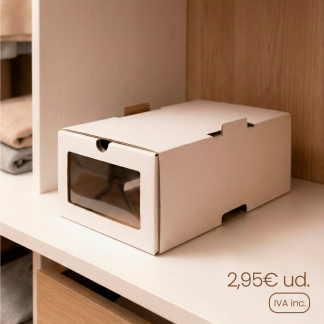 Caja ordenar zapatos BLANCA