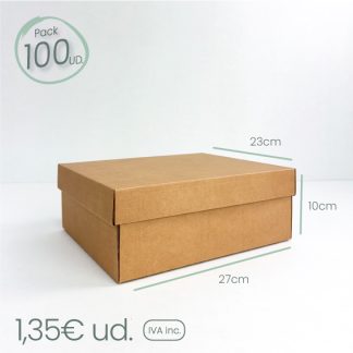 PACK 100 cajas zapatos