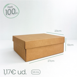 PACK 100 cajas zapatos