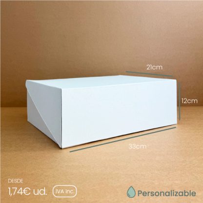 Caja de zapatos cofre blanca PERSONALIZADA - Imagen 4