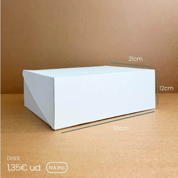 Caja de zapatos cofre blanca PERSONALIZABLE - Imagen 3