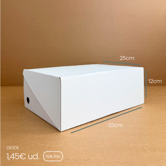 Caja de zapatos cofre blanca PERSONALIZABLE - Imagen 4